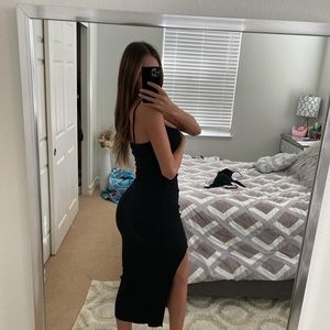 Nasty gal slit dress